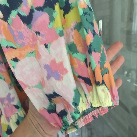 Gap Long sleeve multi colored maternity dress - Picture 7 of 7